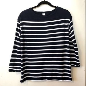 Old Navy Relaxed French Terry Top, small, NWOT